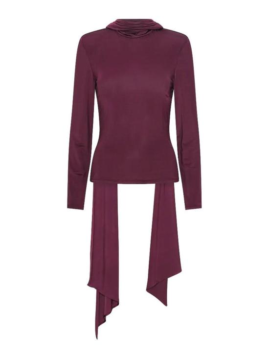 26FW 로테이트 바이 크리스텐슨 탑 598116175269426E16 DARK RED