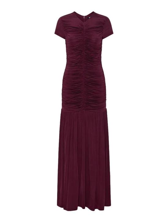 26FW 로테이트 바이 크리스텐슨 롱 원피스 598116177269426E16 DARK RED
