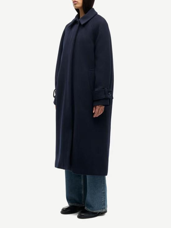 26FW 삼소앤삼소 미디 스커트 F23300166SALUTE WHITE - SAMSOE SAMSOE