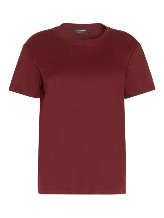 26FW 에스막스마라 반팔 티셔츠 6222629976011599872005 RED