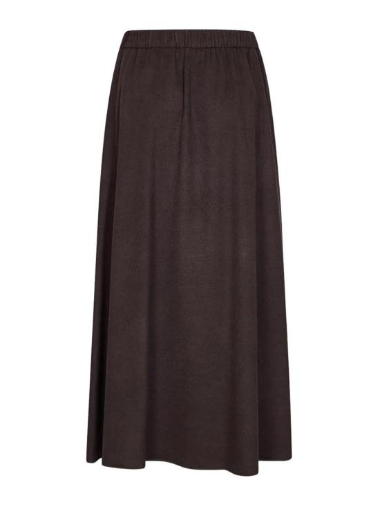 26FW 에르노 롱 스커트 GN00028DR129348810 DARK BROWN - HERNO