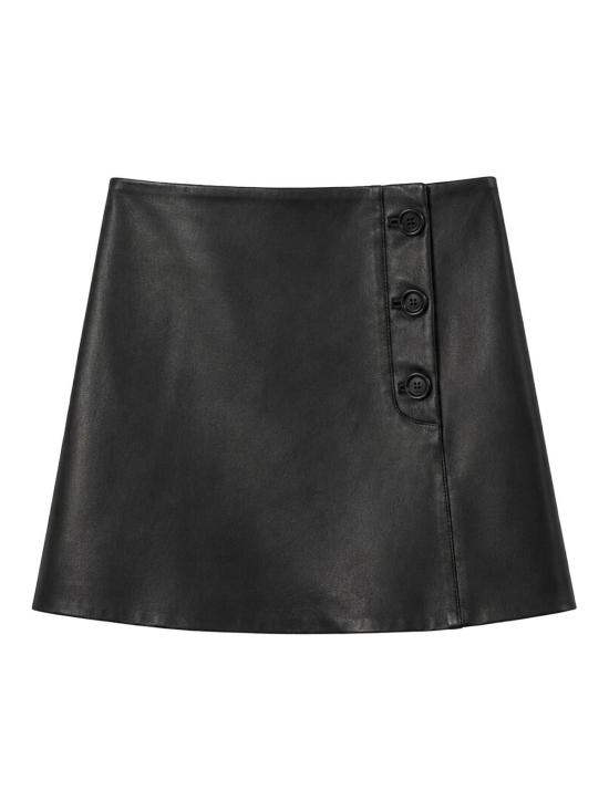 26FW 이로 미디 스커트 WP31REBELLE26WBLA01 BLACK