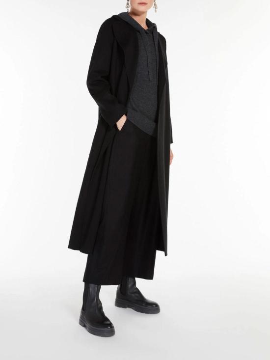 26FW 에스막스마라 미디 스커트 6222629016073600013 BLACK - 'S MAX MARA
