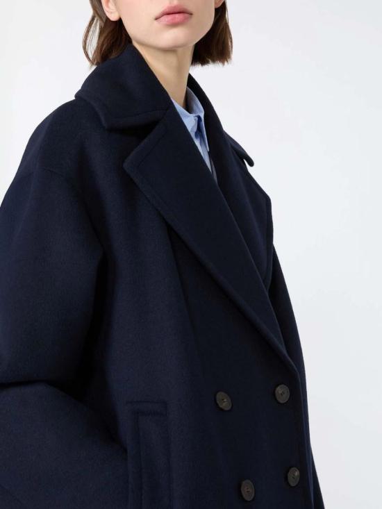 26FW 위켄드막스마라 미디 스커트 5932625086032600018 DARK BLUE - WEEKEND MAX MARA