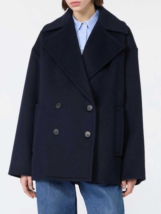 26FW 위켄드막스마라 미디 스커트 5932625086032600018 DARK BLUE - WEEKEND MAX MARA
