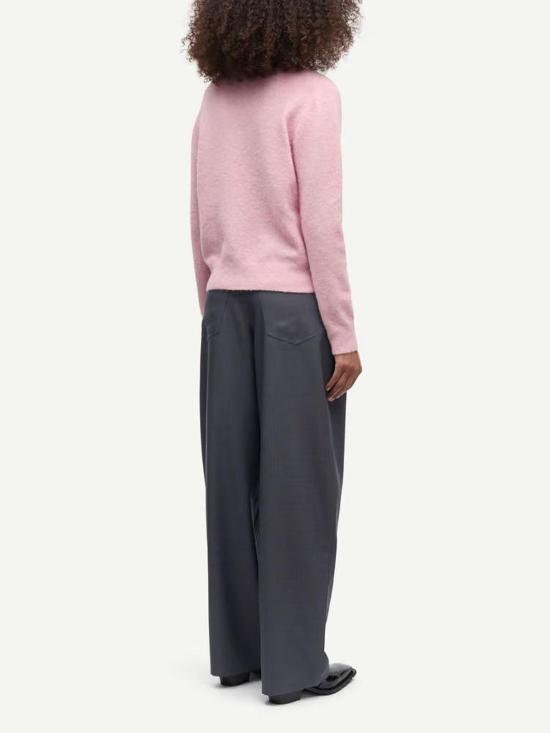 26FW 삼소앤삼소 가디건 F16422744BLEACHED LIGHT PURPLE - SAMSOE SAMSOE