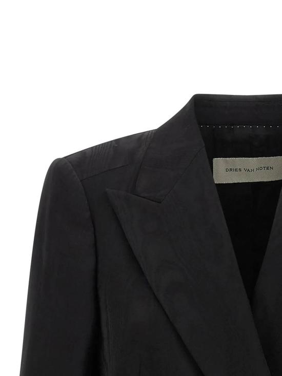 26FW 드리스 반 노튼 수트 자켓 120104004210900 BLACK - DRIES VAN NOTEN