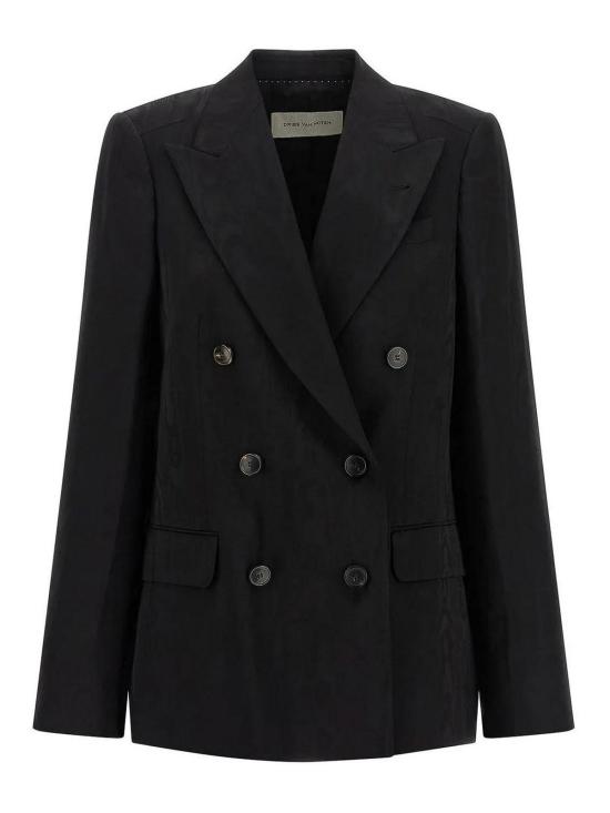 26FW 드리스 반 노튼 수트 자켓 120104004210900 BLACK