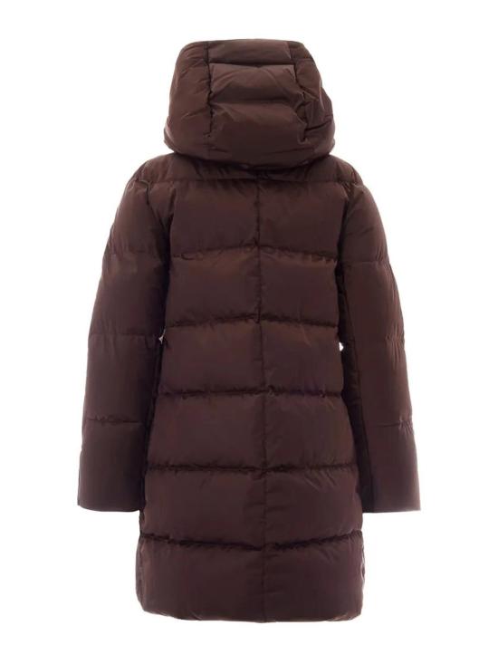 26FW 에르노 새틴 A-셰이프 재킷 PI1304D12170ZBRW8810 DARK BROWN - HERNO