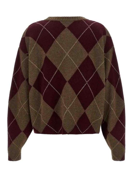 26FW 비유 가디건 701CD3035Z24 DARK RED - BE YOU