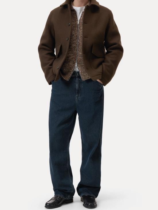 26FW 클로즈드 데님 팬츠 청바지 와이드 핏 Indaco Shoreham Blu scuro - CLOSED