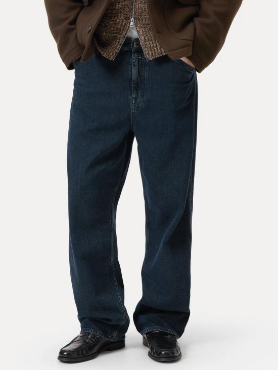 26FW 클로즈드 데님 팬츠 청바지 와이드 핏 Indaco Shoreham Blu scuro