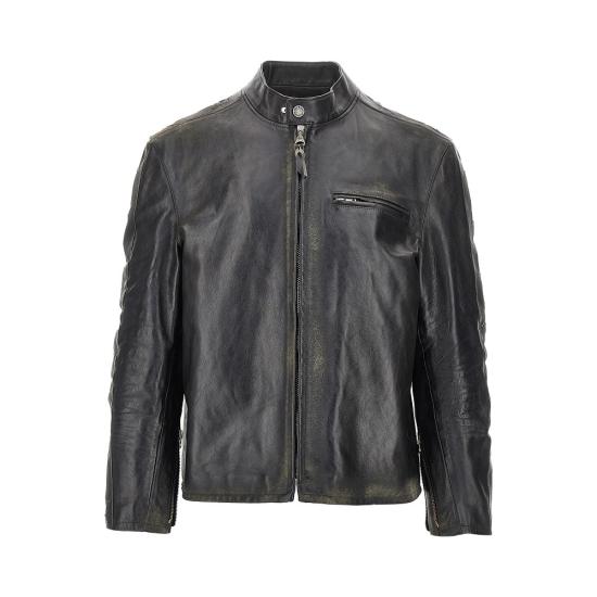 26FW 골든구스 가죽 자켓 GMP02704P002668 Black