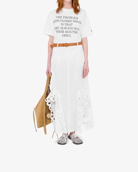 26FW 모스키노 반팔 티셔츠 0713 5441 1001 BIANCO - MOSCHINO