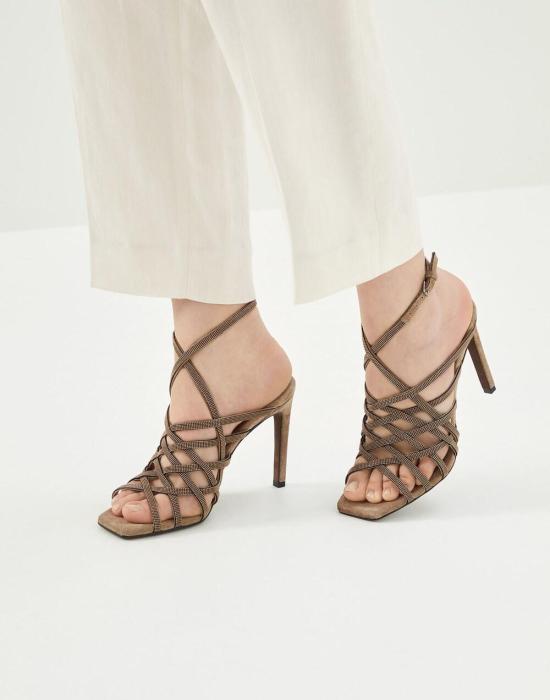  브루넬로 쿠치넬리 힐/펌프스 i171606 BROWN - BRUNELLO CUCINELLI