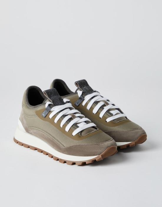  브루넬로 쿠치넬리 스니커즈 i271345 GRAY - BRUNELLO CUCINELLI