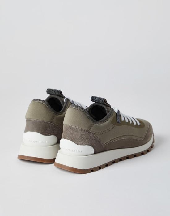  브루넬로 쿠치넬리 스니커즈 i271345 GRAY - BRUNELLO CUCINELLI