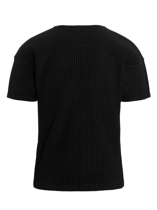  옴므 플리세 이세이 미야케 탑 LDHP58JK52015 BLACK - HOMME PLISSE' ISSEY MIYAKE