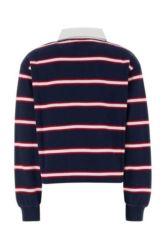26FW 스포티앤리치 폴로 티셔츠 TO00885300BL171 4184 NAVY - SPORTY & RICH