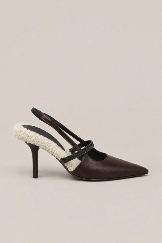  브루넬로 쿠치넬리 힐/펌프스 i196591 BROWN - BRUNELLO CUCINELLI
