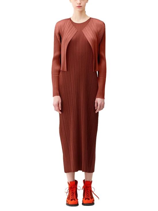  이세이 미야케 스웨터 210000037958 RED - ISSEY MIYAKE