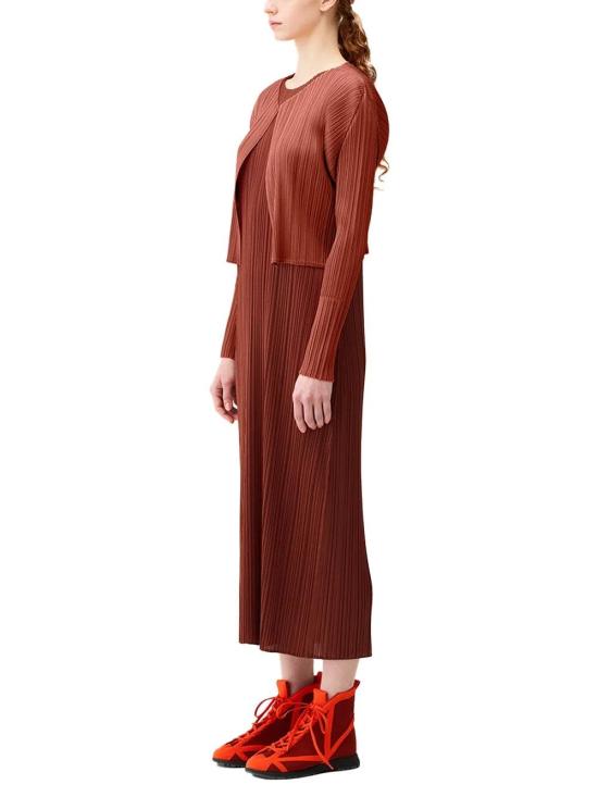  이세이 미야케 스웨터 210000037958 RED - ISSEY MIYAKE