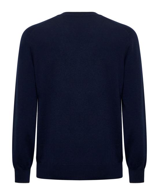  브루넬로 쿠치넬리 스웨터 i247819 NAVY - BRUNELLO CUCINELLI