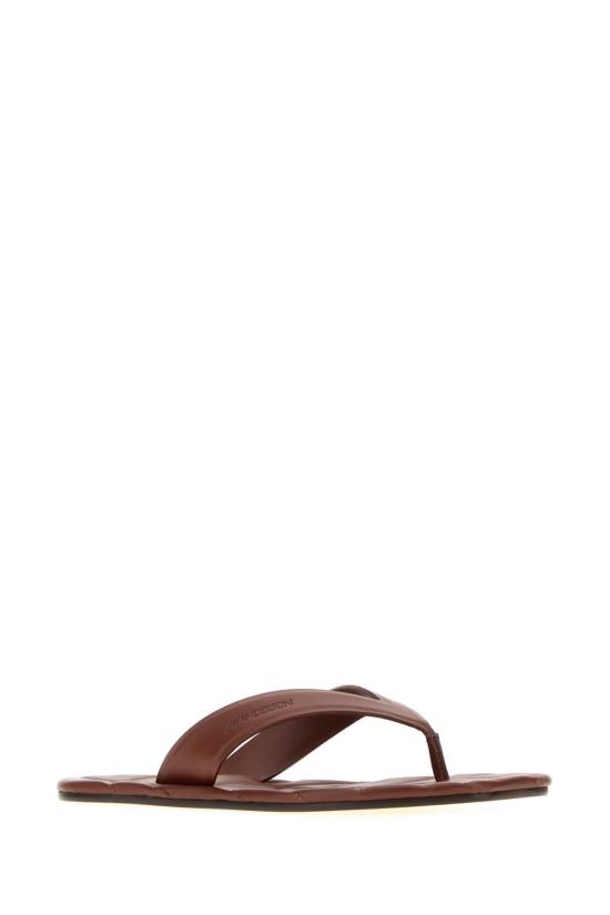 26FW JW앤더슨 뮬/슬리퍼 SL0015LA0232 600 BROWN - JW ANDERSON