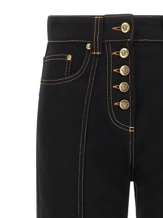  베르사체 데님 팬츠 LD10267501A187781D040 BLACK - VERSACE