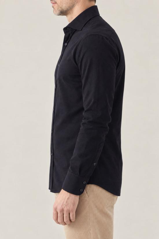 브루넬로 쿠치넬리 셔츠 i302531 BLACK - BRUNELLO CUCINELLI