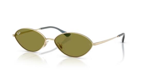 26SS 레이밴 선글라스 RB375792132 POLISHED PALE GOLD 56 - RAY BAN