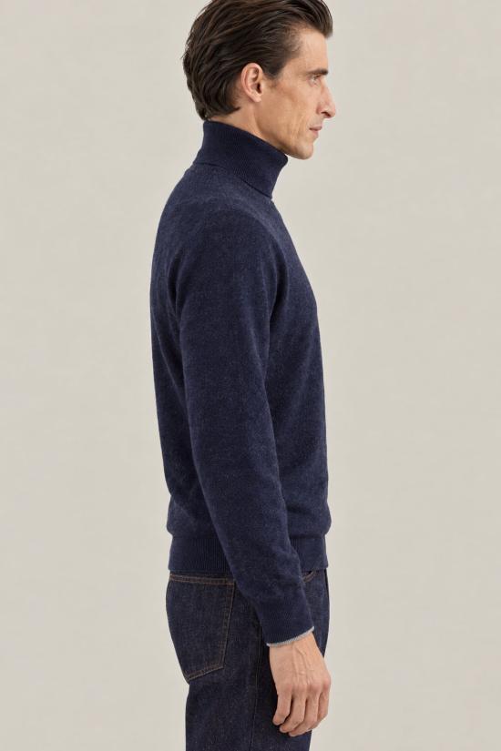  브루넬로 쿠치넬리 스웨터 i303311 NAVY - BRUNELLO CUCINELLI