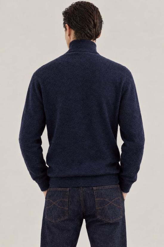  브루넬로 쿠치넬리 스웨터 i303311 NAVY - BRUNELLO CUCINELLI