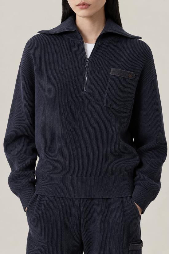  브루넬로 쿠치넬리 스웨터 i202910 NAVY