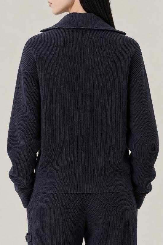  브루넬로 쿠치넬리 스웨터 i202910 NAVY - BRUNELLO CUCINELLI
