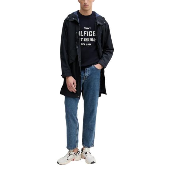 25FW 타미힐피거 긴팔 티셔츠 TO16646400128RO NAVY - TOMMY HILFIGER