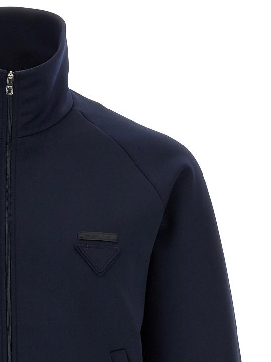  프라다 긴팔 티셔츠 LDUJL37CSOOO1TQXF0008 NAVY - PRADA