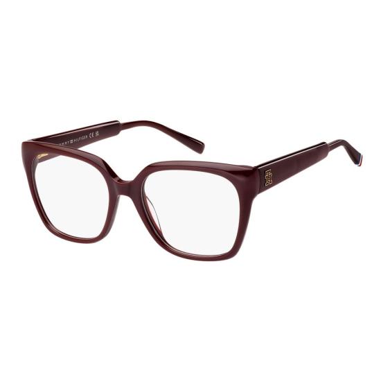  타미힐피거 안경 TO 1065626 BURGUNDY