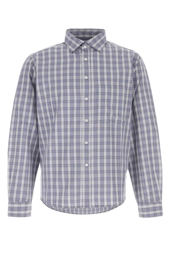 26FW 기마구아스 셔츠 RUBENCHECKSSHIRT BLUE