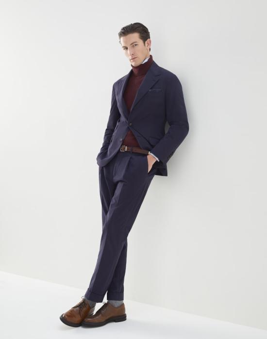  브루넬로 쿠치넬리 자켓 i300658 NAVY - BRUNELLO CUCINELLI