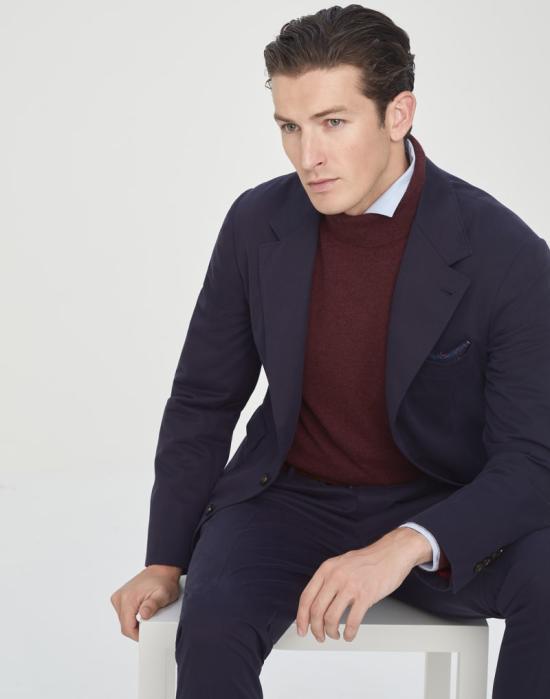  브루넬로 쿠치넬리 자켓 i300658 NAVY - BRUNELLO CUCINELLI