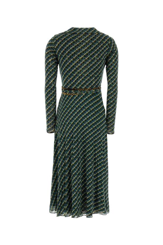 26FW 다이앤 본 퍼스텐버그 원피스 D805ASPPTOMESH SPPTO GREEN - DIANE VON FURSTENBERG