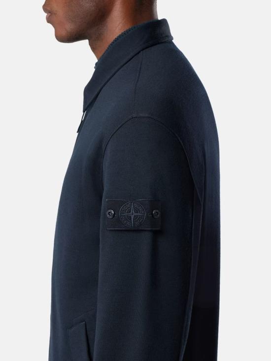 26FW 스톤 아일랜드 가디건 MASTER ULT 009379 BLEU M NAVY - STONE ISLAND