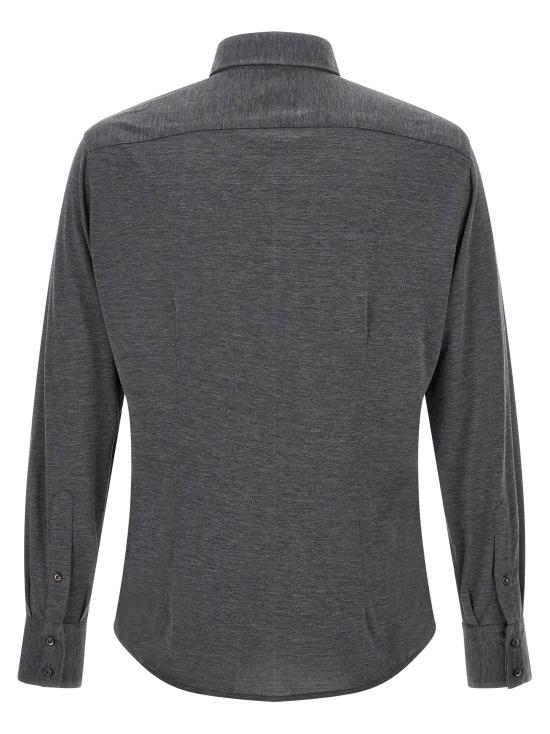  브루넬로 쿠치넬리 셔츠 LDMH8366686C572 GRAY - BRUNELLO CUCINELLI