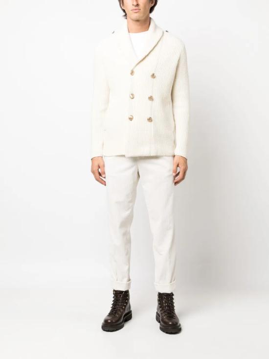  브루넬로 쿠치넬리 스웨터 i299711 CREAM - BRUNELLO CUCINELLI