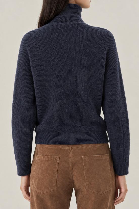 브루넬로 쿠치넬리 스웨터 i272732 NAVY - BRUNELLO CUCINELLI