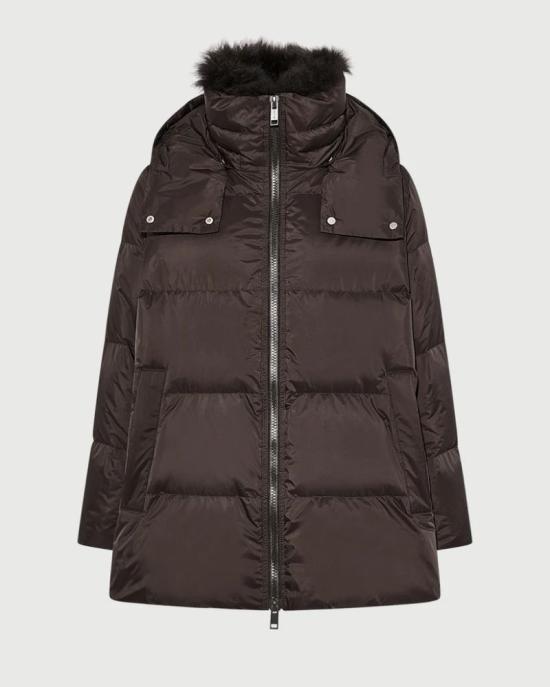 26FW 이브살로몬 패딩 MASTER ULT 010424 MARRON 36 BROWN - YVES SALOMON
