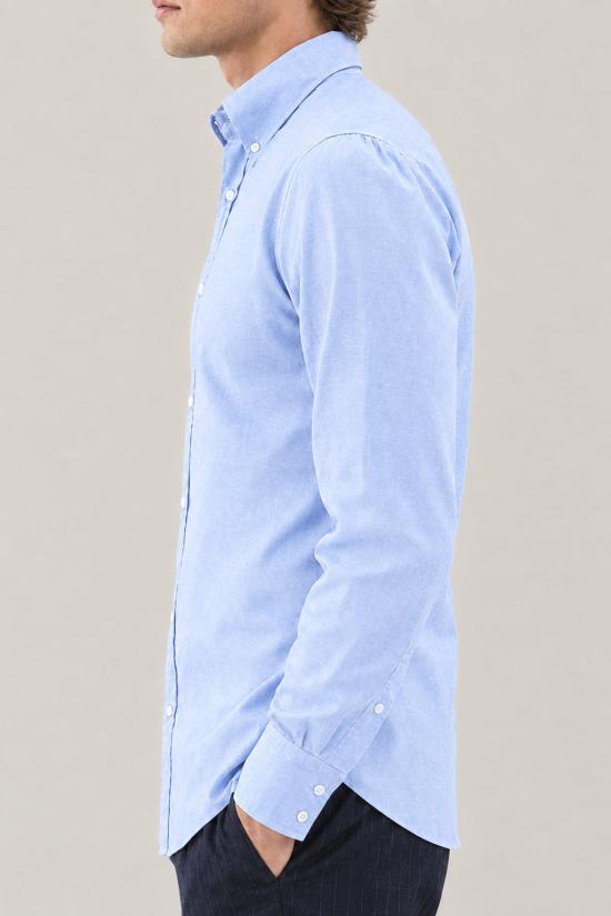  브루넬로 쿠치넬리 셔츠 i302066 BLUE - BRUNELLO CUCINELLI