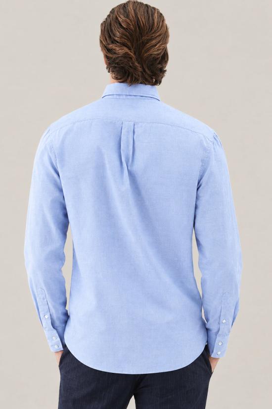  브루넬로 쿠치넬리 셔츠 i302066 BLUE - BRUNELLO CUCINELLI