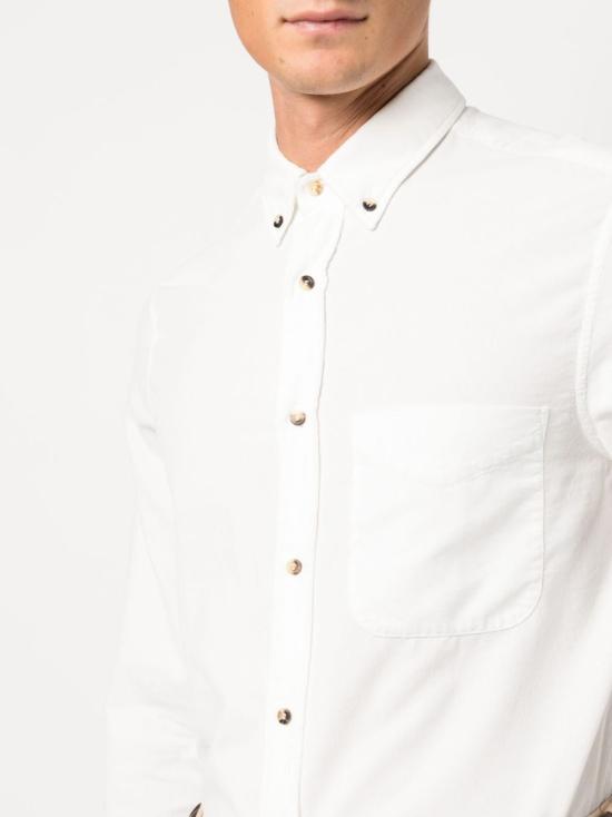  브루넬로 쿠치넬리 셔츠 i113977 WHITE - BRUNELLO CUCINELLI